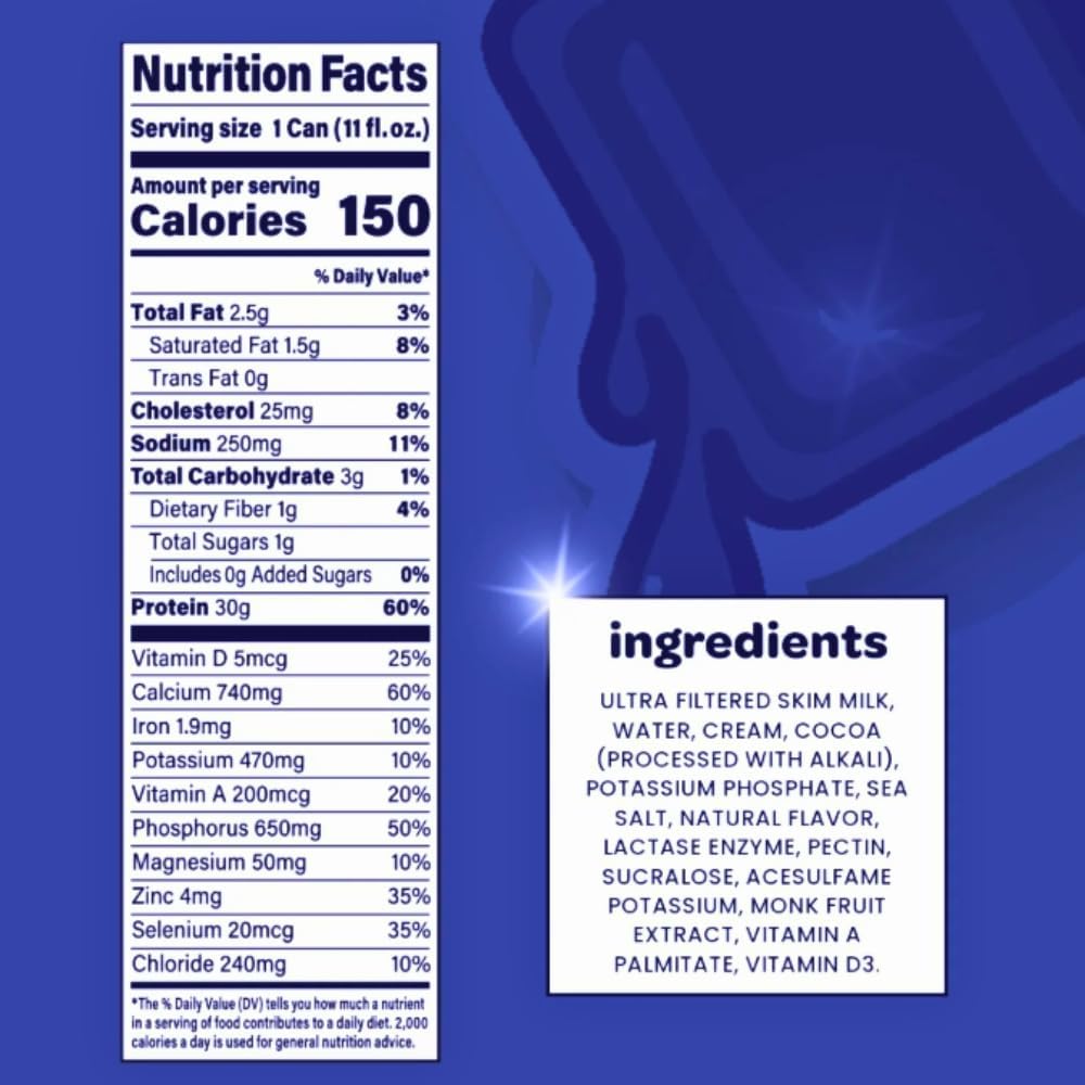 Nurri Ultra-Filtered Protein Shake Variety Pack, Vanilla & Chocolate, 30g Protein, 12 Cans (11 fl oz Each)
