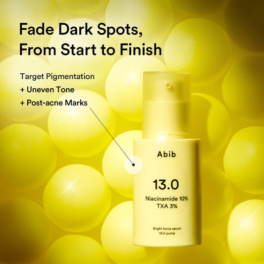 Abib Bright Force Serum 13.0 Pump┃Niacinamide 10% TXA 3% 1.01 fl.oz