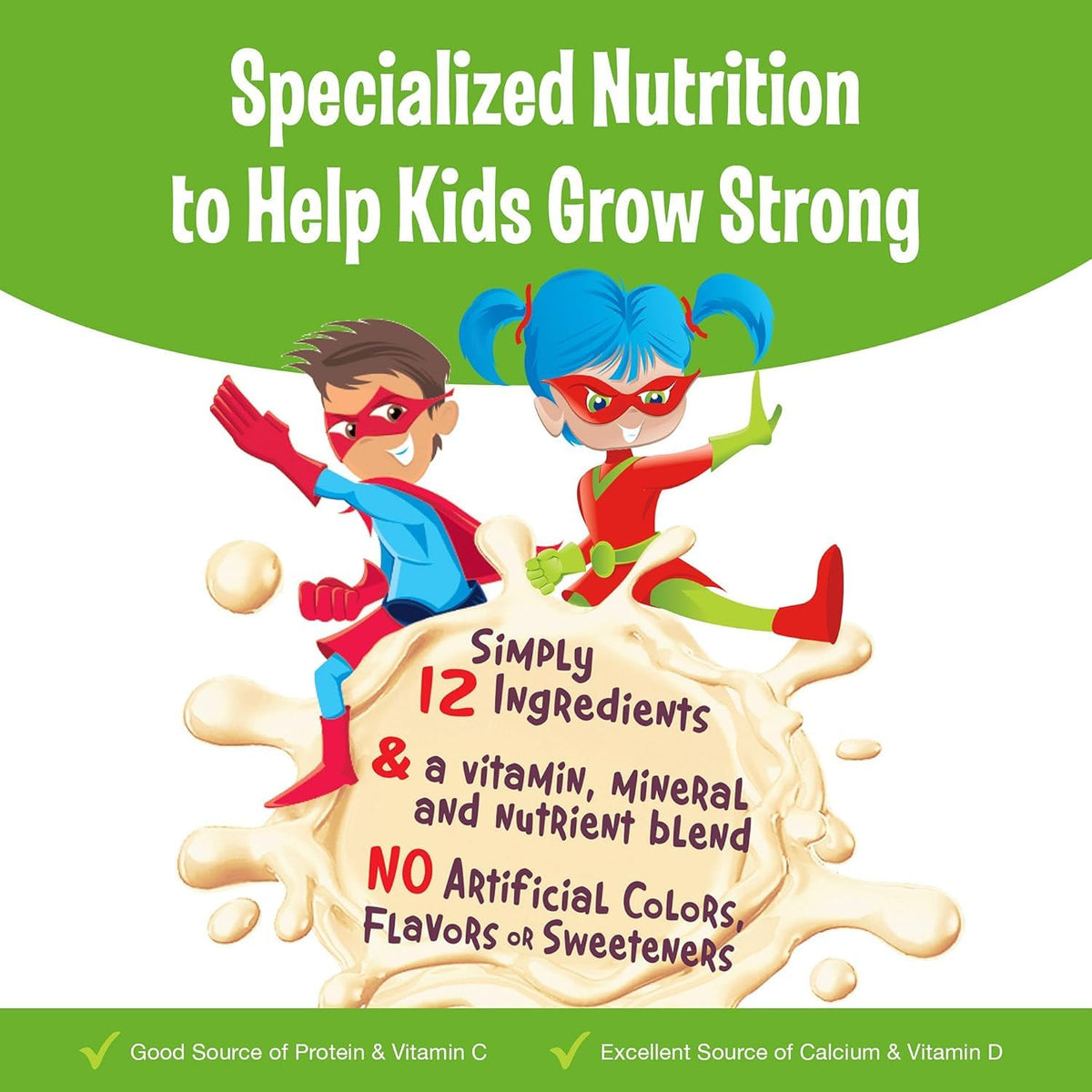 Boost Kid Essentials 1.5 Balanced Nutritional Drink (8 Fl Oz (Pack of 8), Strawberry & Chocolate)