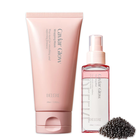 Delere Caviar Glow Mask & Mist