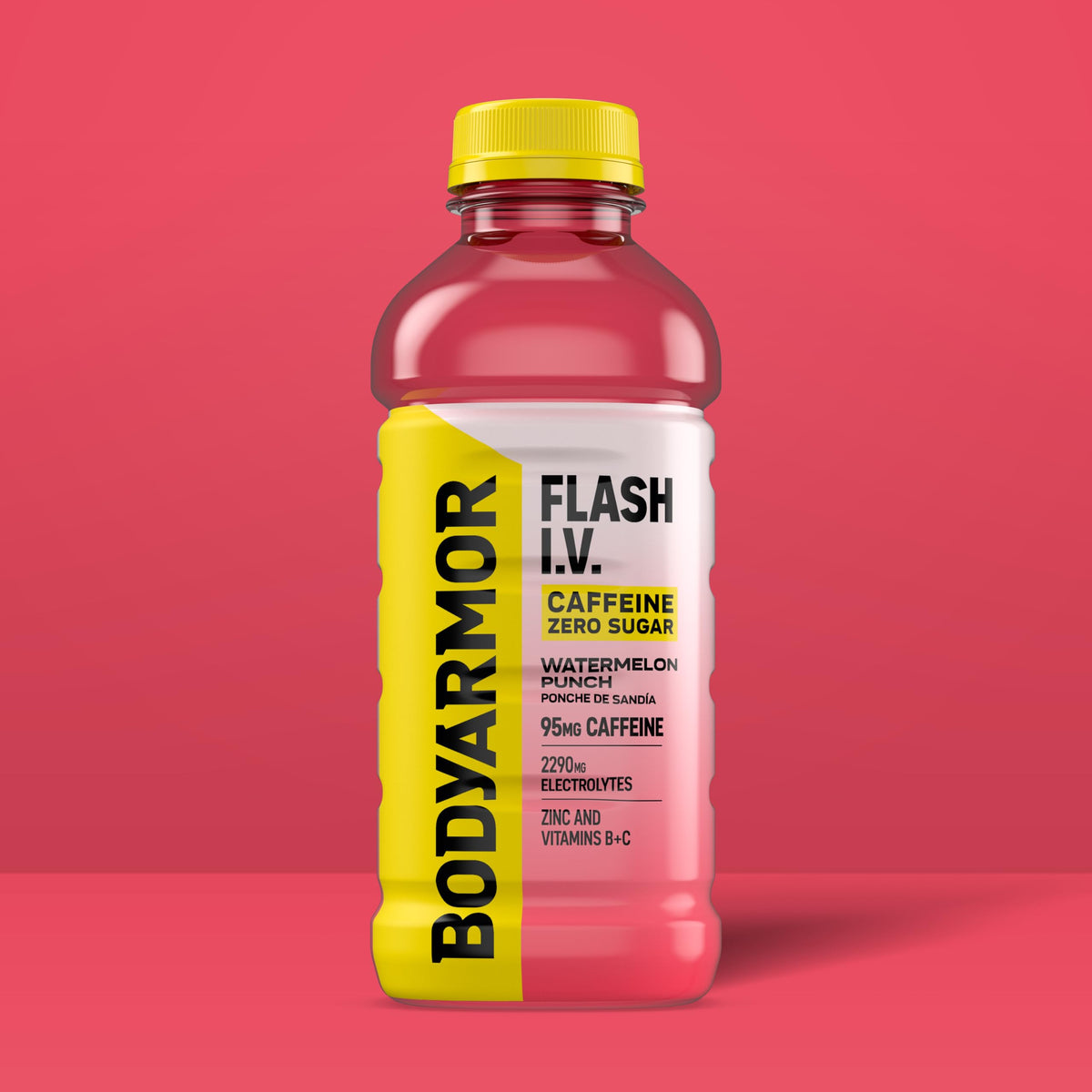 BODYARMOR Flash IV ZERO Sugar Hydration Drink, Lemon Lime, 20 Oz (12 Pk)