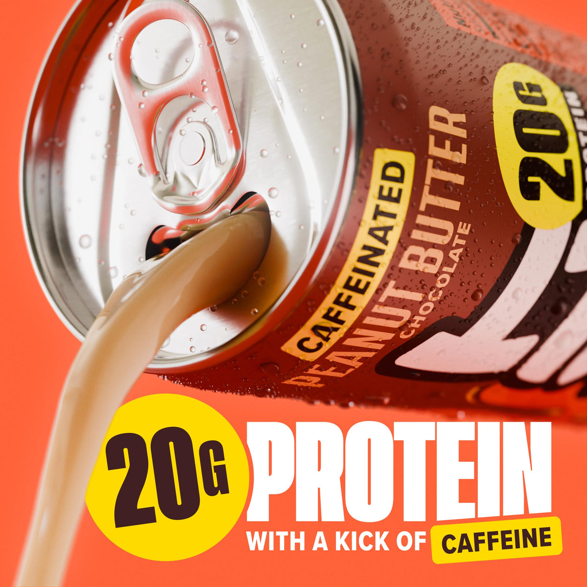 Spylt Maple Donut Milk Protein Drink, 20g Protein, 60mg Caffeine, 12 Pack