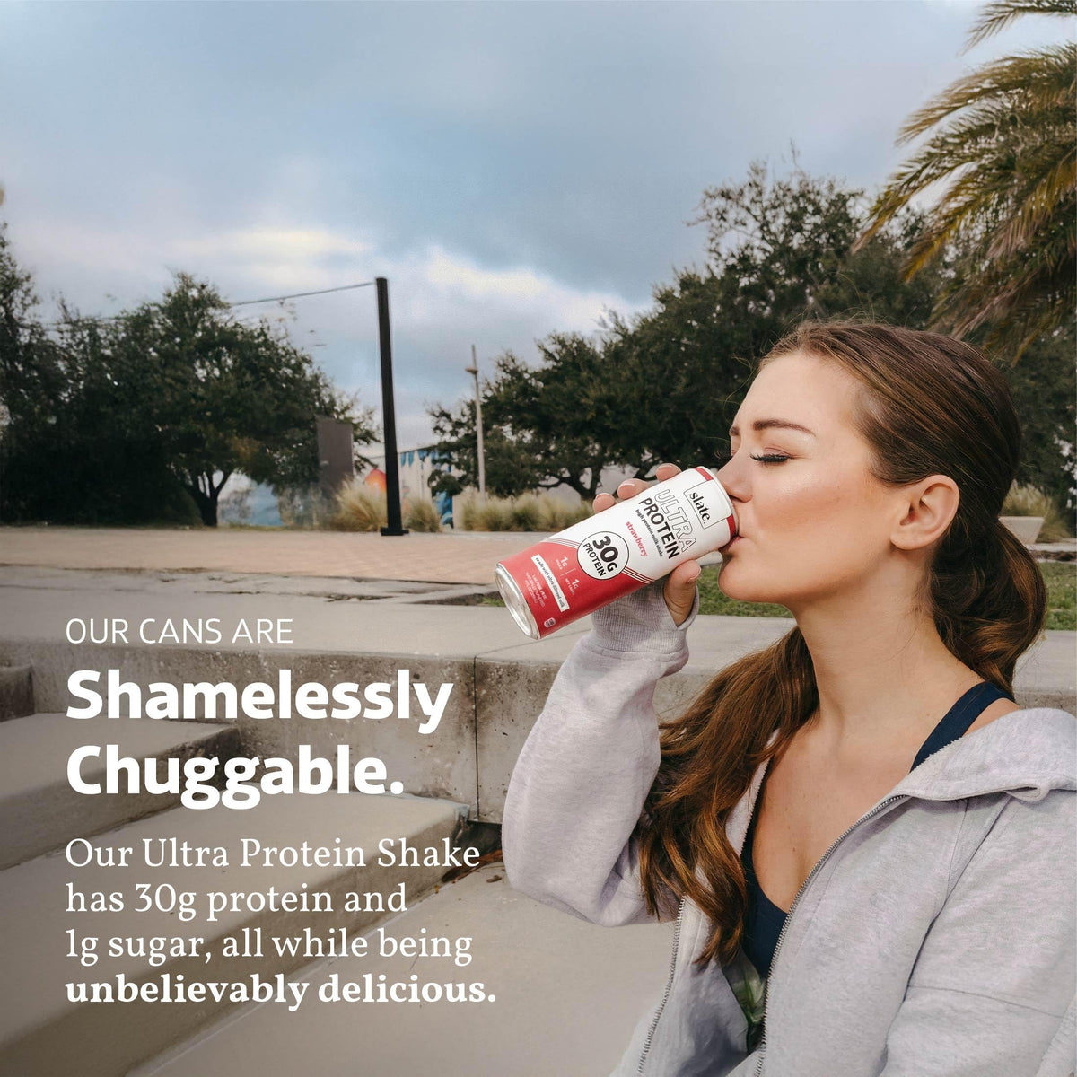 Slate Milk Ultra High Protein Milk Shake (Best Sellers Pack) Chocolate & Vanilla - 30g Protein, 1g Sugar, 130 Calories, 1-2g Net Carbs - No Added Sugar - Lactose Free - Natural - 11 fl oz, 12 Cans
