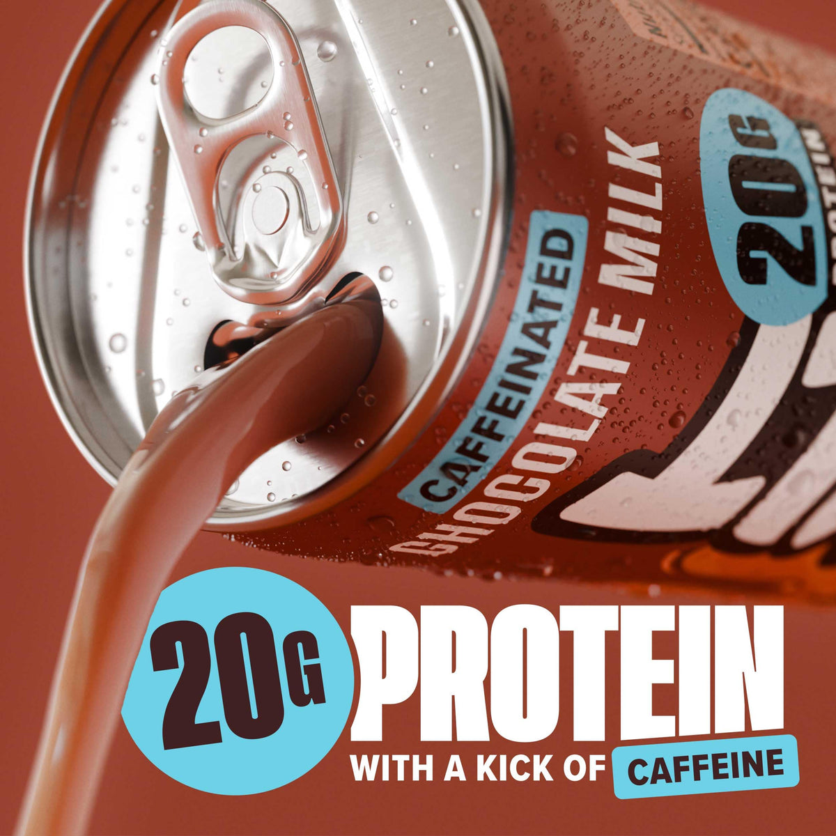 Spylt Maple Donut Milk Protein Drink, 20g Protein, 60mg Caffeine, 12 Pack