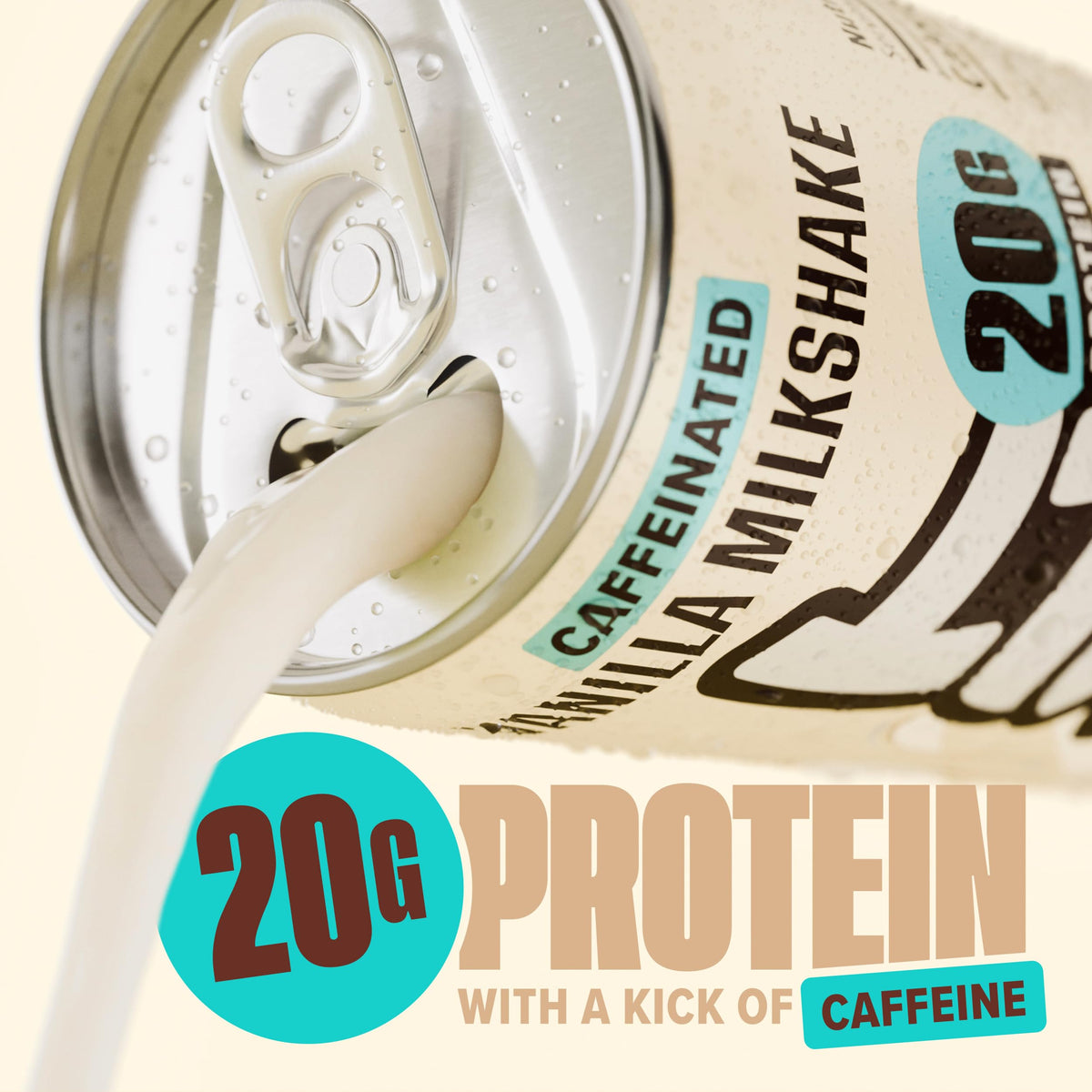 Spylt Maple Donut Milk Protein Drink, 20g Protein, 60mg Caffeine, 12 Pack