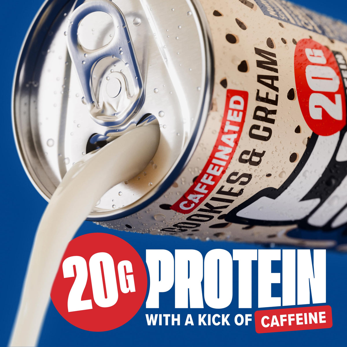 Spylt Maple Donut Milk Protein Drink, 20g Protein, 60mg Caffeine, 12 Pack